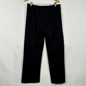 Eileen Fisher Pull On Ankle Office‎ Pants Italian Fabric Sz M 32 x 27 USA made